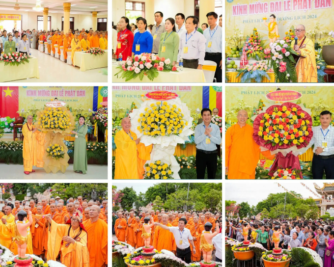 Sáng ngày rằm tháng 4, Đại lễ Phật đản được cử hành trang trọng, để lại nhiều dấu ấn