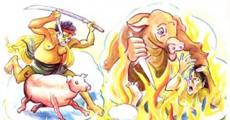 Sát sinh hại vật dẫn đến kết quả đau khổ (ảnh minh họa)