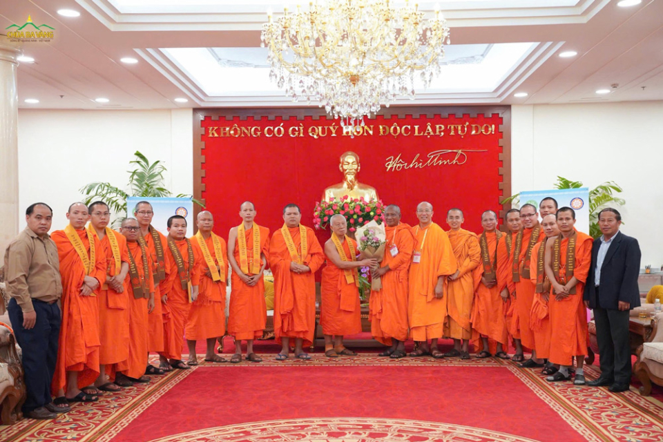 Trân trọng tiếp đón Phái đoàn Phó Chủ tịch liên minh Phật giáo Lào quang lâm đến Việt Nam, chính thức tham dự Đại lễ Vesak Liên Hợp Quốc 2025