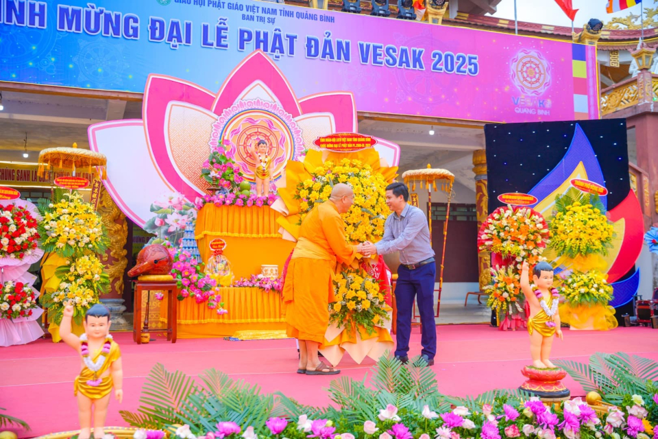 Tỉnh đoàn, Hội Liên hiệp Thanh niên Việt Nam tỉnh Quảng Bình kính mừng Đại lễ Phật đản PL.2569 – DL.2025