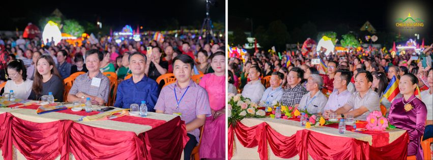 Quý vị đại biểu và khách quý tham dự chương trình