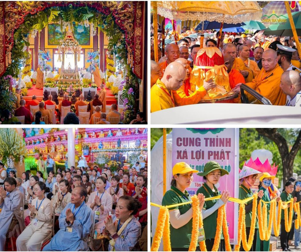 Trang nghiêm, xúc động buổi cung tiễn Xá lợi Phật trở về Ấn Độ