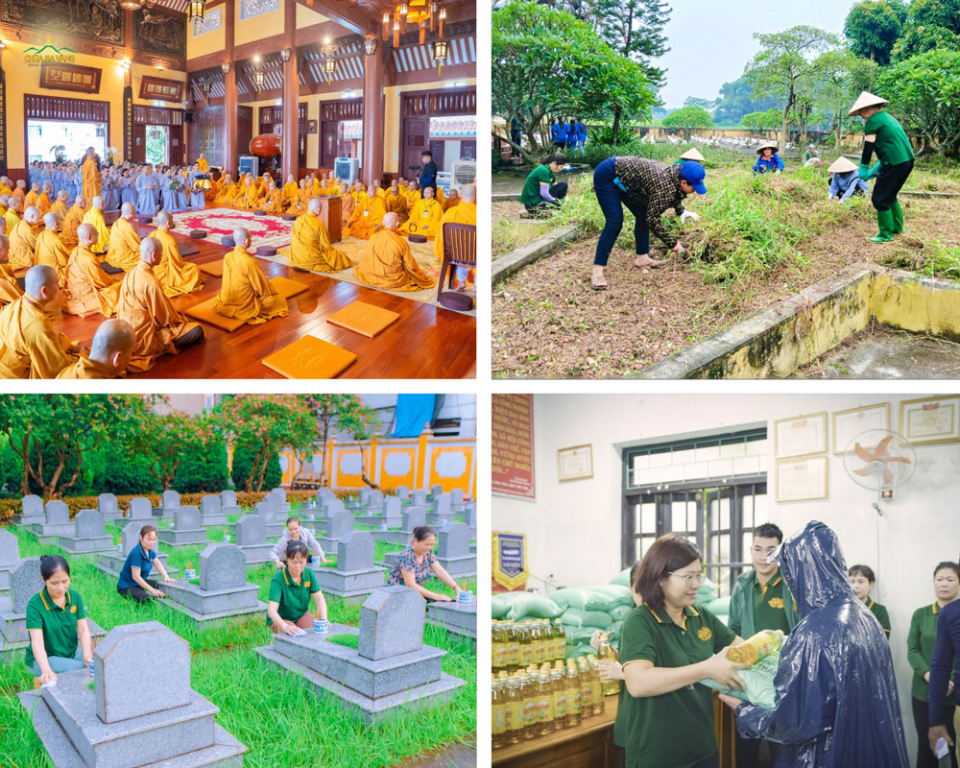 Làm việc thiện lợi ích chúng sinh cũng là báo hiếu cha mẹ trong nhiều kiếp