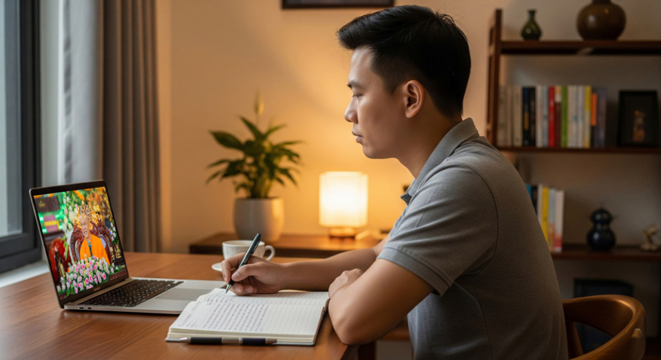 Tu học Phật Pháp giúp tâm ta được rộng mở, dễ dàng tha thứ và bao dung (ảnh minh họa)