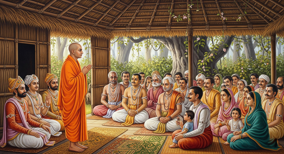 Các vị Thánh đệ tử của Đức Phật có ái ngữ và lời nói tuyệt vời nên cảm hóa được rất nhiều người quy hướng Phật Pháp (Ảnh minh họa)