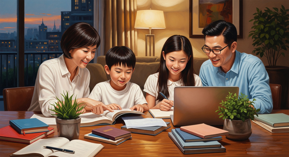 Cha mẹ đồng sự cùng con cái thì mới thấu hiểu được tâm tư, suy nghĩ của con (Ảnh minh họa)