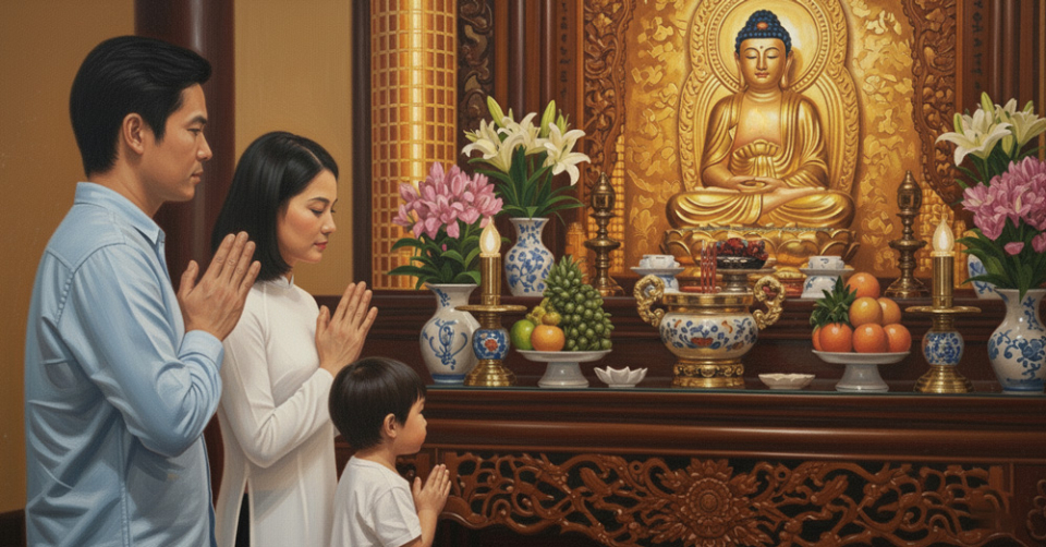 Khi con sinh ra đời, cha mẹ nên tiếp tục vun bồi phúc báu cho con (Ảnh minh họa)