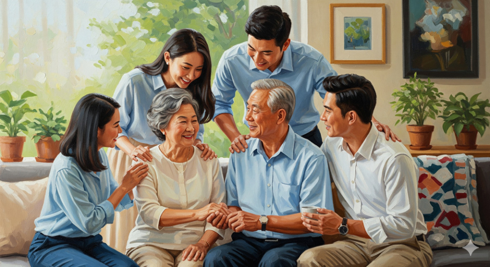 Con cái đến trả nghĩa thì luôn yêu quý, nghe lời cha mẹ (Ảnh minh họa)