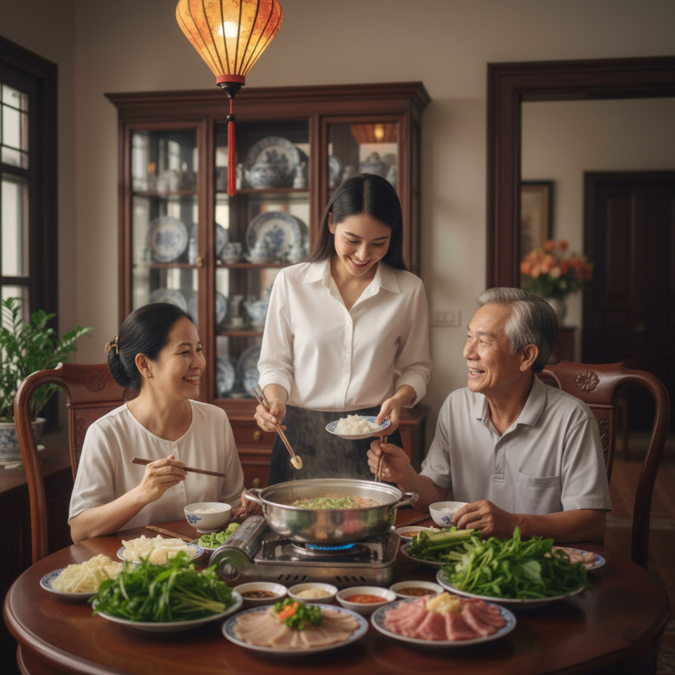 Chúng ta nên tập kết nối với cha mẹ bằng những hành động, cử chỉ nhỏ (ảnh minh họa)