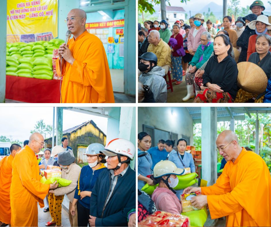 Những món quà động viên bà con vượt qua khó khăn