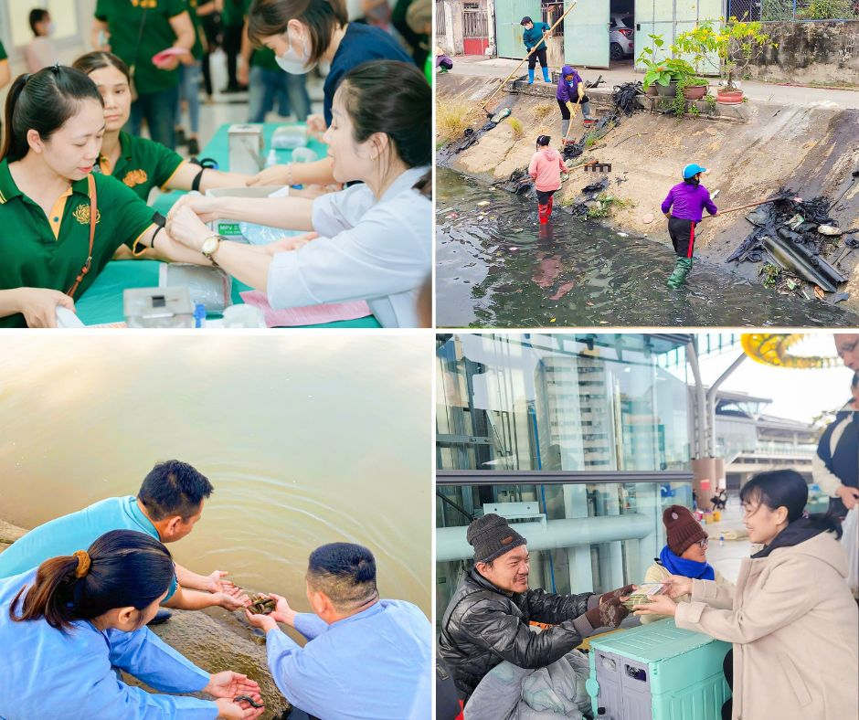 Thay vì coi phong thủy, chúng ta hãy làm việc thiện để có được nhân quả tốt lành (ảnh minh họa)