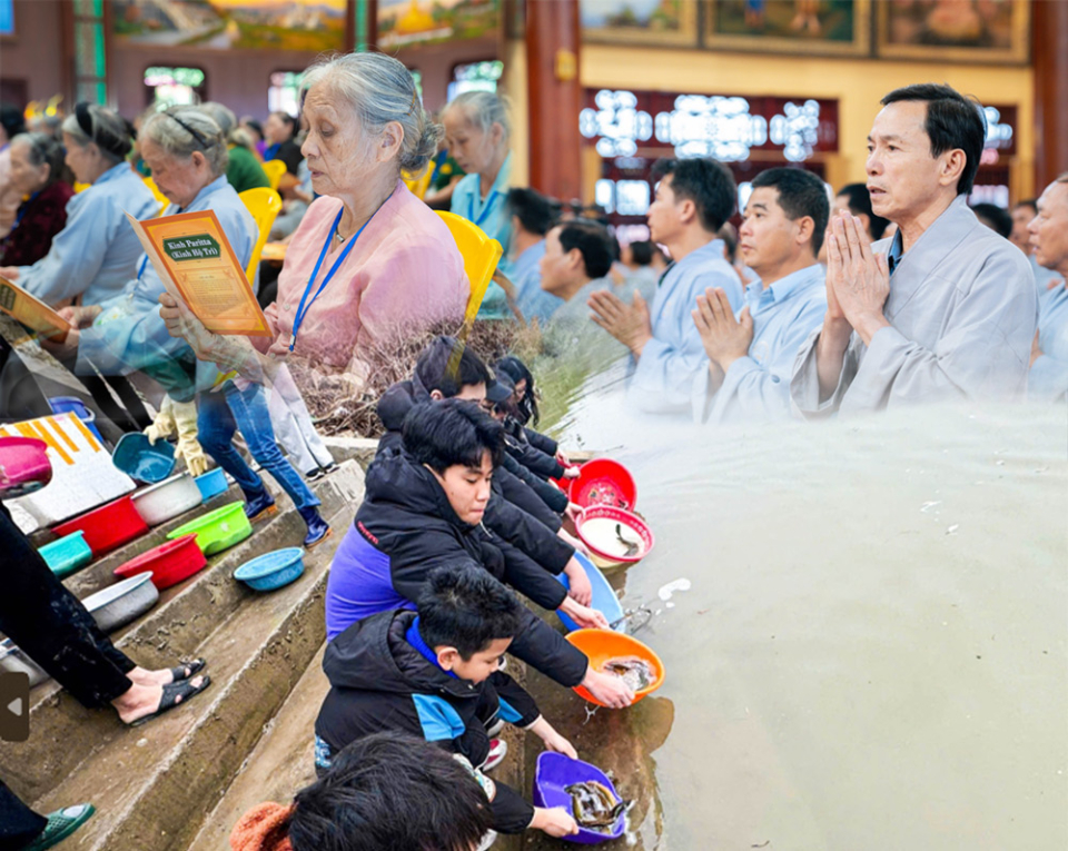 Gia đình nên cùng nhau tu tập và làm các việc phúc thiện để hồi hướng cho ông bà, cha mẹ được sống thọ