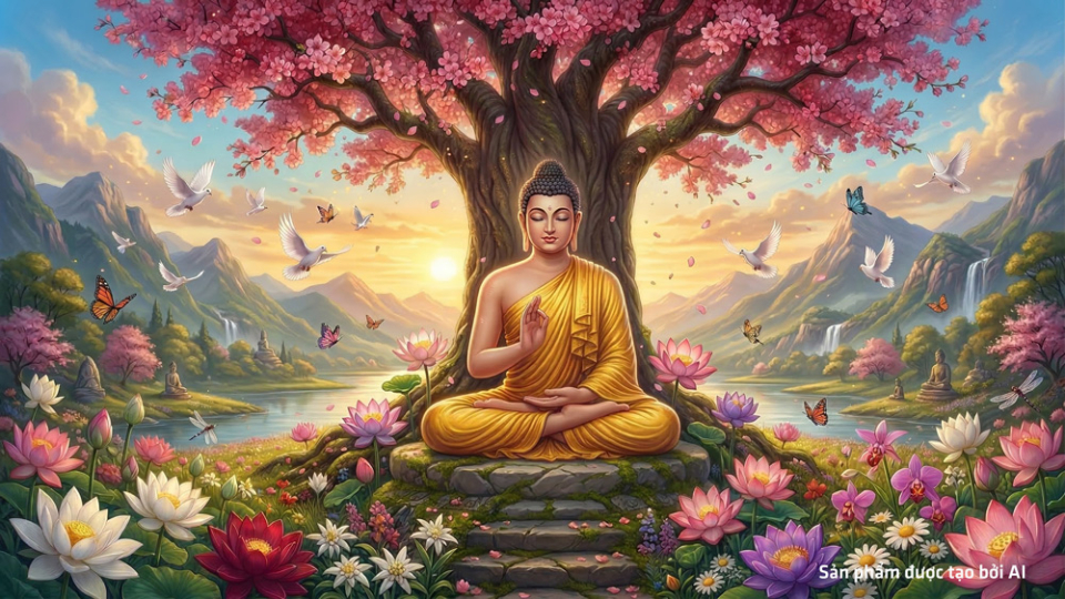 Thực hành để có được thất thánh tài giúp đi đến chỗ quang sáng, thanh lương, đạt được Thánh quả và Niết bàn (ảnh minh họa)