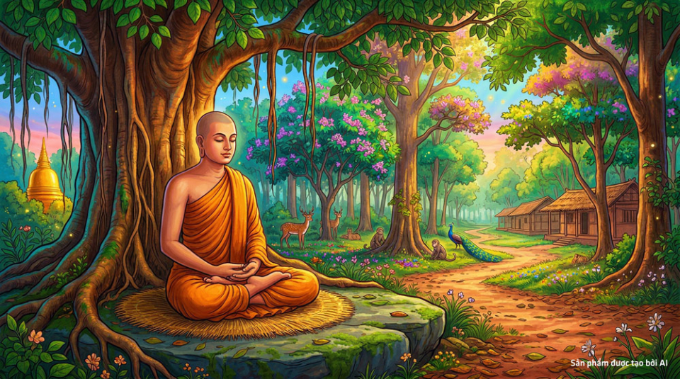 Nhờ việc tu tập thiền định, người tu hành có thể đắc được thần thông (ảnh minh họa)