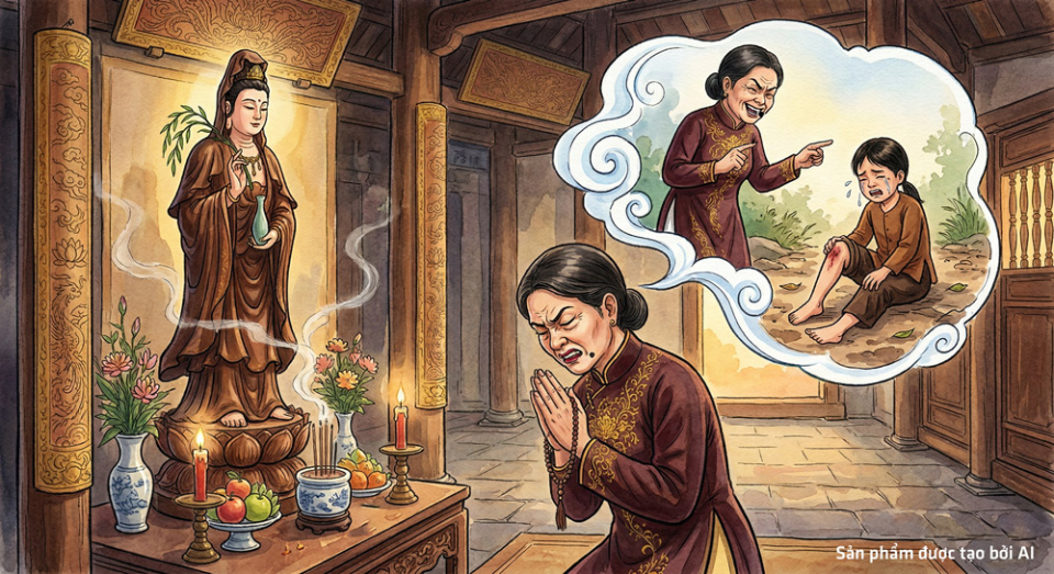 Lời cầu nguyện bất thiện thì không thể được Bồ tát Quán Thế Âm linh ứng (ảnh minh họa)