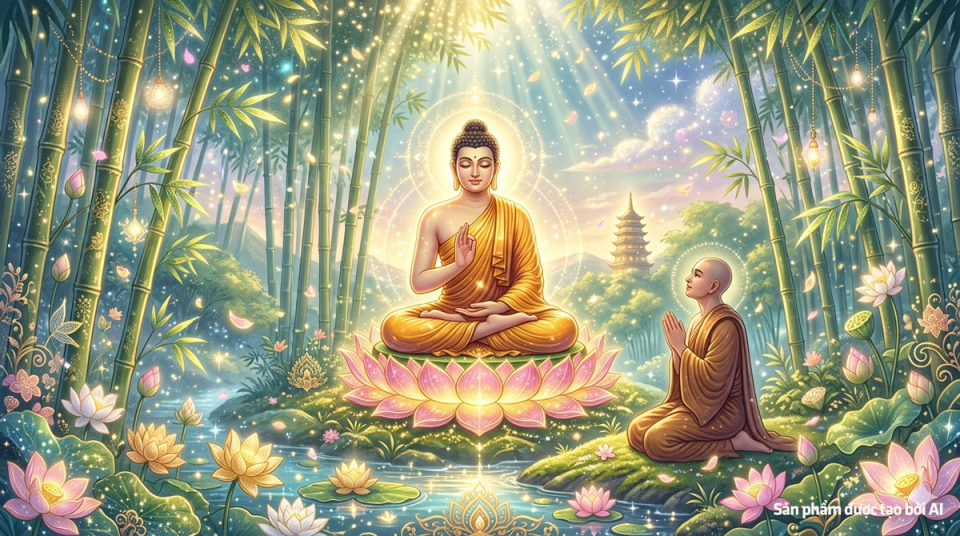 Tôn giả A Nan có thể sao y nguyên văn các kệ ngôn của Đức Phật, nhớ lâu mà không quên (ảnh minh họa)