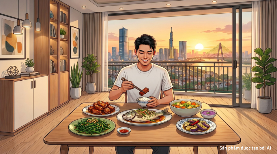 Việc ham muốn về thức ăn cũng là một trong năm thứ ham muốn, khao khát (ảnh minh họa)