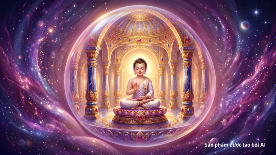 Bồ tát ở trong thai mẹ như ở trong cung điện, không hề bị nhiễm sự uế tạp (ảnh minh họa)