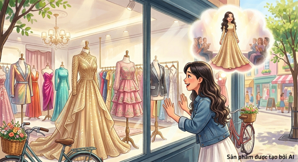 Khi mắt nhìn thấy đồ vật đẹp, ta sẽ khởi tâm thích thú và mong muốn sở hữu (ảnh minh họa)