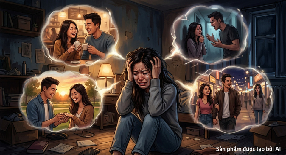 Chúng ta khó từ bỏ vì trong tâm trí vẫn lưu giữ rất nhiều hình ảnh, kỷ niệm (ảnh minh họa)