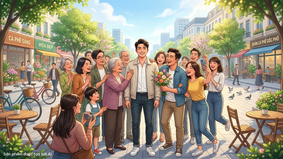 Người có tâm hỷ đi đến hội chúng lúc nào cũng được an vui (ảnh minh họa)