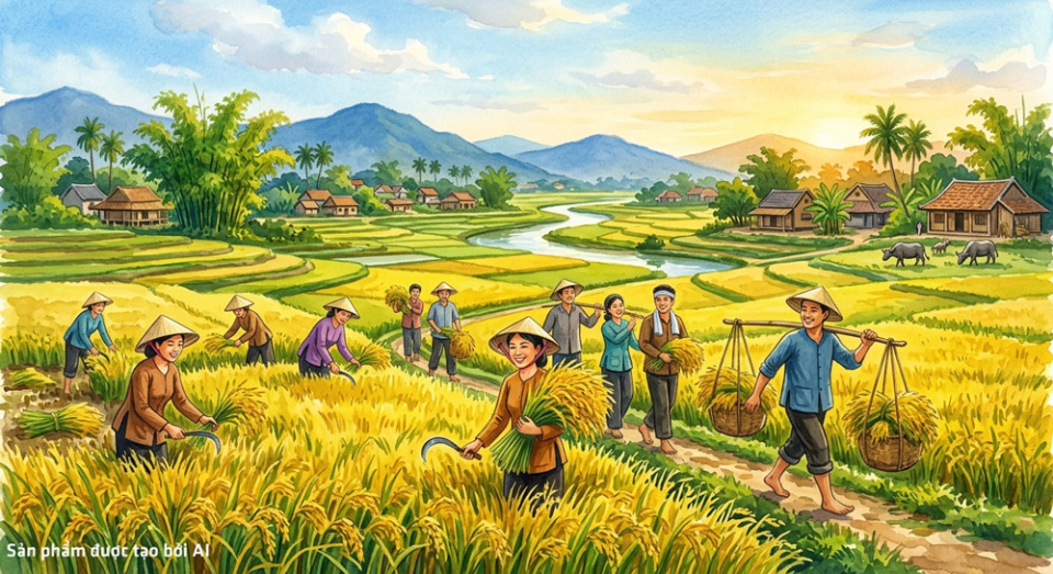 Nếu chúng ta có phúc hưởng những điều tốt đẹp thì mùa màng bội thu (ảnh minh họa)