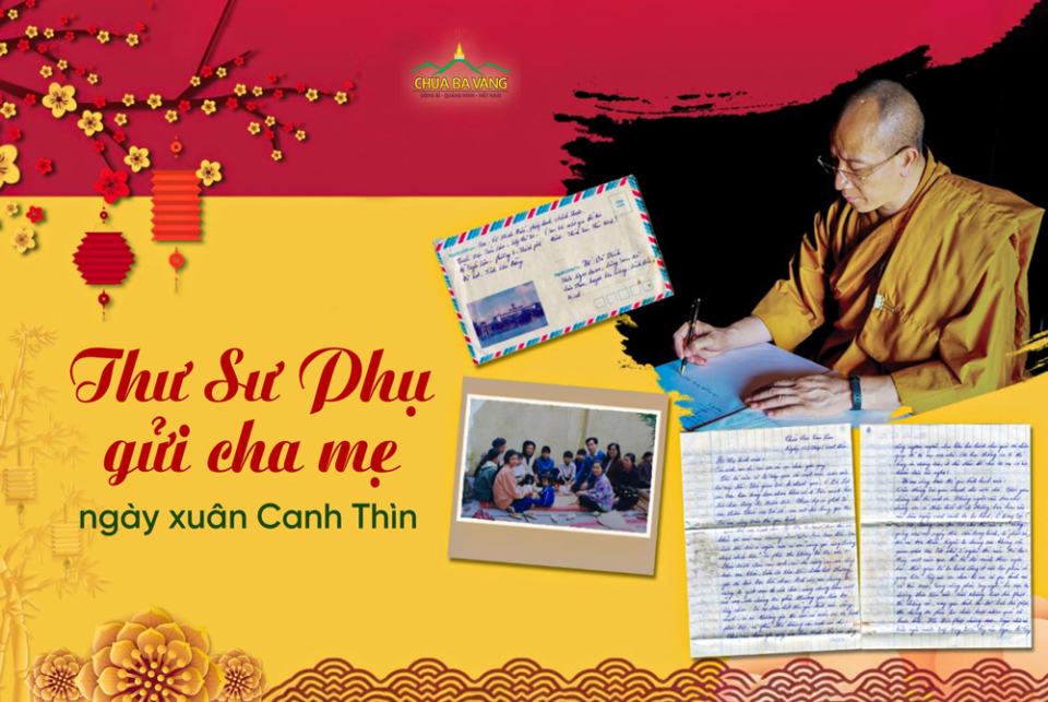 Bức thư Sư Phụ gửi cha mẹ ngày xuân năm Canh Thìn