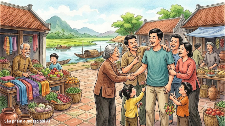Nhờ thực hành tâm bi, chúng ta được mọi người yêu mến (ảnh minh họa)