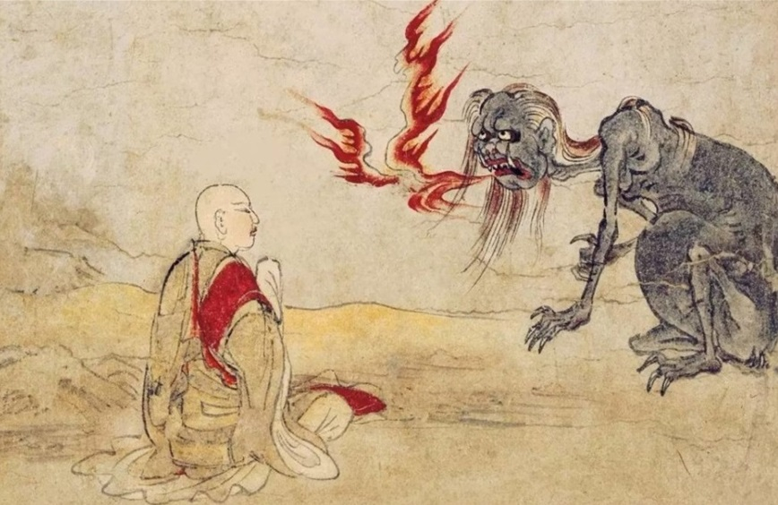Theo quan điểm của đạo Phật, cõi ngạ quỷ là hoàn toàn có thật (ảnh minh họa)
