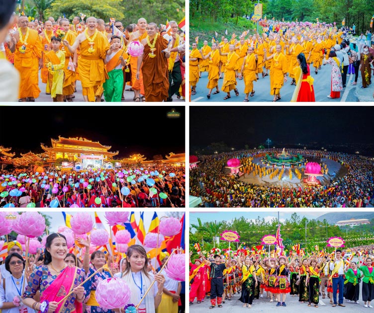 Không khí Phật đản tưng bừng, hân hoan tại chùa Ba Vàng năm 2022