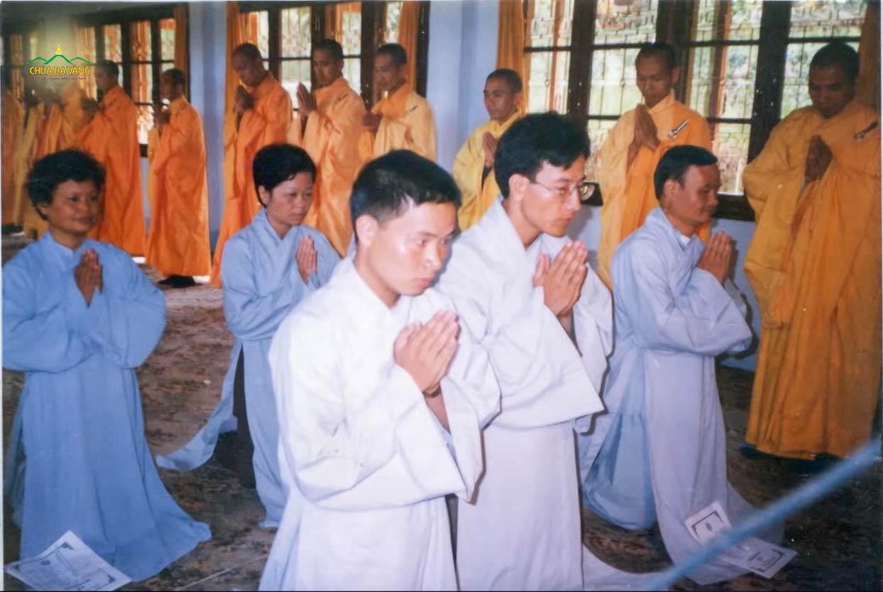 Sư Phụ Thích Trúc Thái Minh phát Bồ đề tâm nguyện tại Thiền viện Trúc Lâm Đà Lạt
