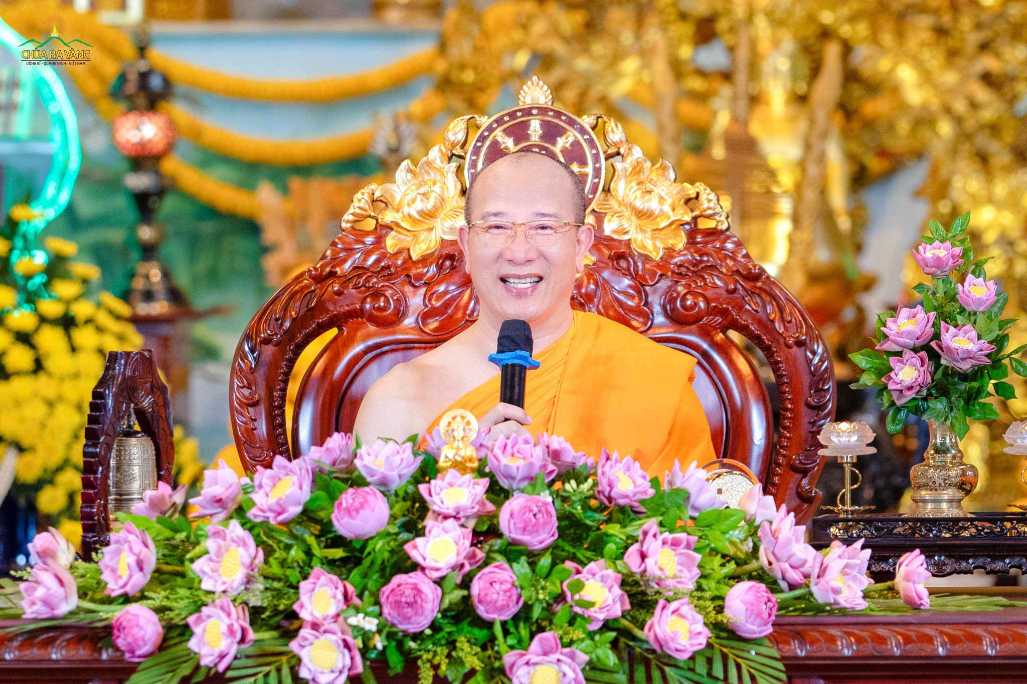 Thầy Thích Trúc Thái Minh giảng về chủ đề “tháng cô hồn” (ảnh minh họa)