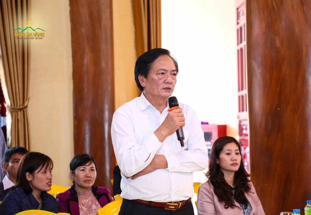 Ông Nguyễn Văn Cuông - Hiệu trưởng trường THPT Phạm Văn Nghị