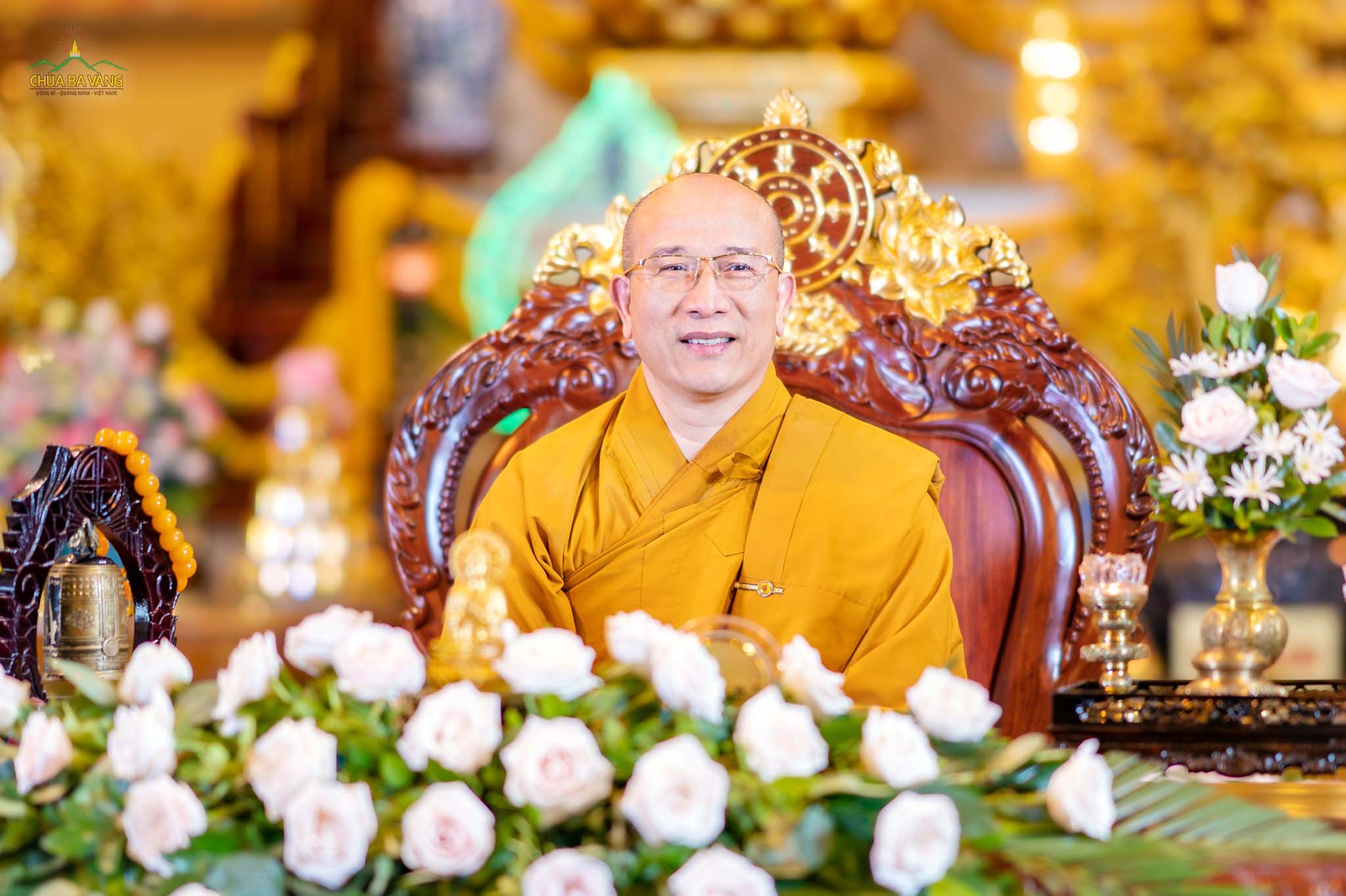 Sư Phụ Thích Trúc Thái Minh quang lâm Chính điện, tham dự và chứng minh buổi thành lập đạo tràng Phật Tử Xa Xứ
