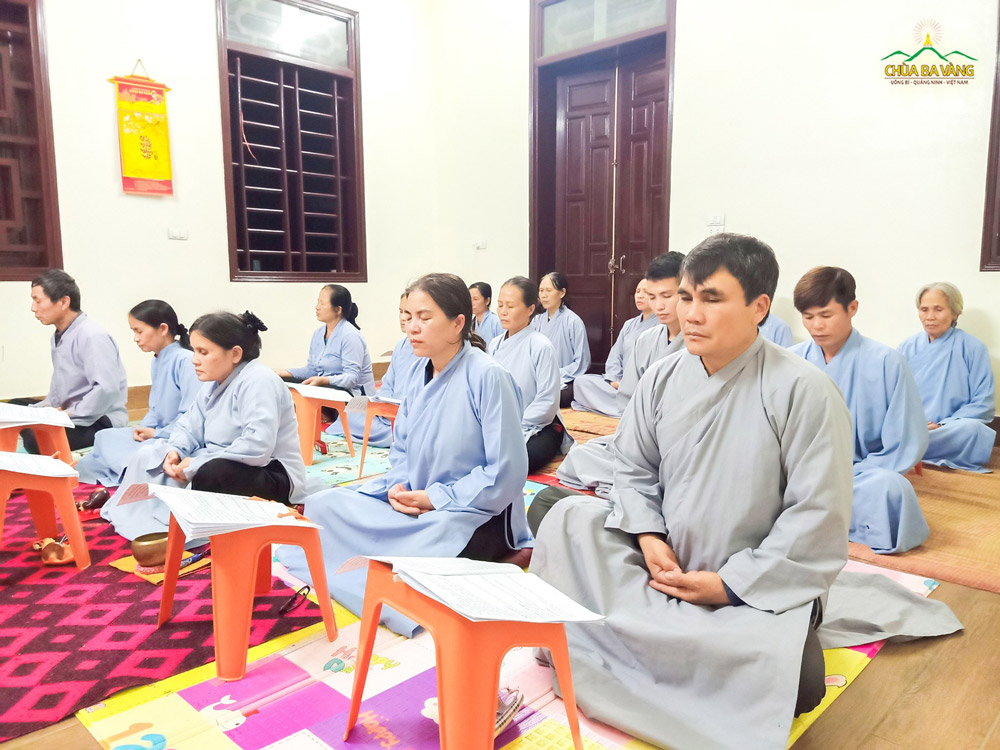 Ở những địa phương đã kiểm soát được dịch bệnh, các Phật tử tu tập theo nhóm nhỏ với chương trình tụng kinh, ngồi thiền, quán niệm về ân đức xuất gia của Thái tử và quán niệm hạnh phúc nếu từ bỏ được các sự đang ràng buộc chính mình