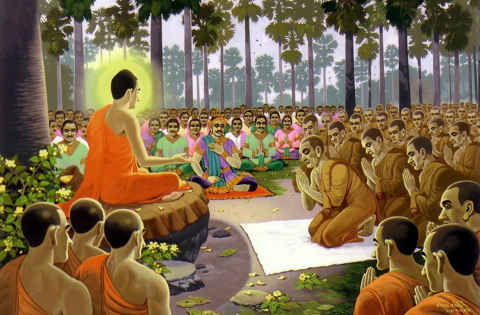 Đức Phật giảng giải về công đức xuất gia (ảnh minh họa)