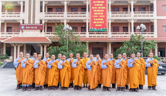 19 tân Sa-di chùa Ba Vàng tham dự Đại Giới Đàn