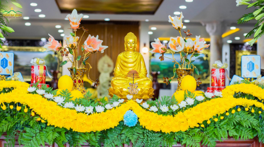 Bật mí những mô hình hoa đặc sắc chào mừng Đại lễ Phật đản