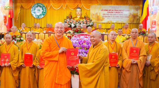 Thầy Thích Trúc Thái Minh đảm trách Phó trưởng Ban Phật Giáo Quốc tế Trung Ương GHPGVN khóa IX, nhiệm kỳ 2022 - 2027