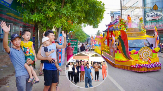 Niềm hân hoan của người dân huyện Minh Hóa, Quảng Bình khi lần đầu tiên đón mừng Phật Đản