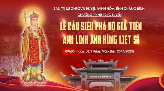 Lễ cầu siêu phả độ gia tiên - Anh linh anh hùng liệt sĩ | BTS GHPGVN huyện Minh Hóa