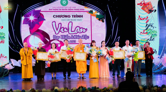 Sư Phụ Thích Trúc Thái Minh tham dự chương trình: 'Vu Lan - Đạo hiếu & Dân tộc năm 2023'
