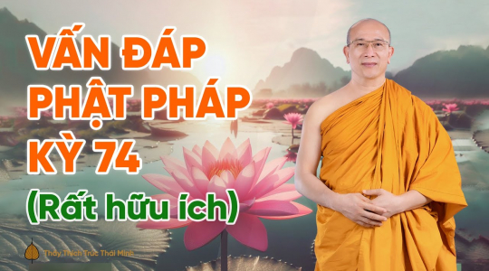 [Video] Vấn đáp Phật Pháp kỳ 74 (Rất hữu ích) | Thầy Thích Trúc Thái Minh