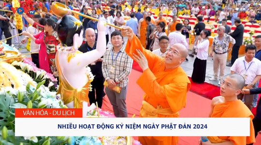 Đại lễ Phật đản với nhiều hoạt động ý nghĩa và những việc làm vì lợi ích cộng đồng | VOVTV đưa tin
