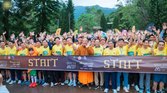 Yen Tu Heritage Marathon 2024: Hành trình chạm đến di sản và khám phá ẩm thực Phật giáo