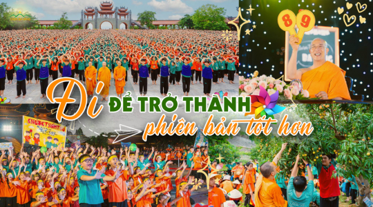 Khóa tu mùa hè chùa Ba Vàng 2025: Đi để trở về với một phiên bản tốt hơn