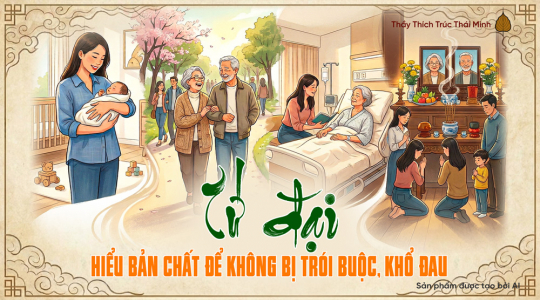 Sự thật về thân tứ đại: Nhận diện 8 bản chất để buông bỏ dính mắc
