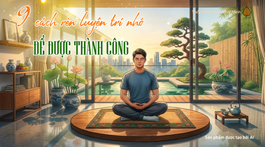 9 cách tăng trí nhớ giúp tăng trưởng trí thông minh, tư duy nhạy bén