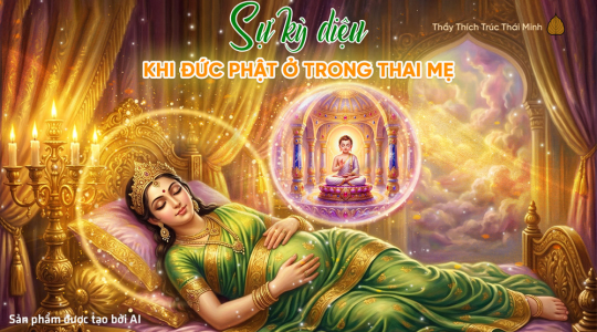 5 điều kỳ diệu khi Bồ tát ở trong thai mẹ: Bài học tu dưỡng để có con phước đức