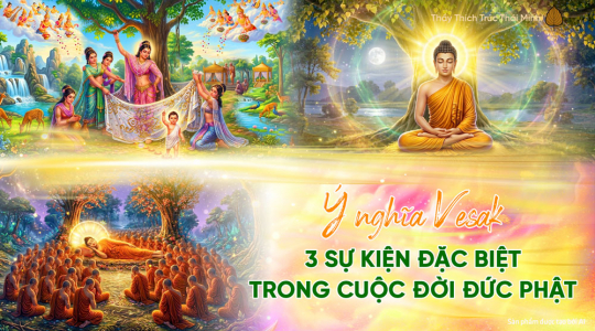 Lễ Vesak: 3 sự kiện chấn động lịch sử và con đường đến hạnh phúc đích thực